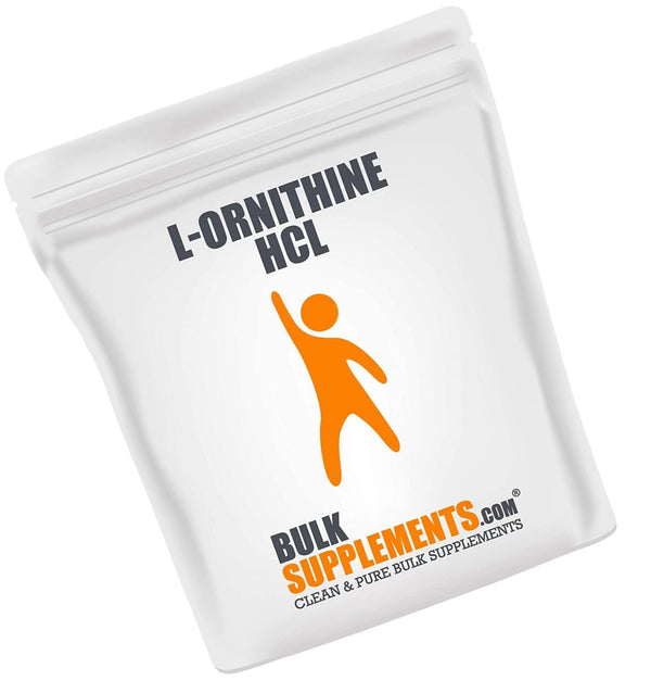 BulkSupplements.com L-Ornithine HCl Powder - Amino Acids Supplement - Lung Support - Amino Acids Soy Free - Amino Acid Nutritional Supplements - Clear Lung - Better Lungs (250 Grams - 8.8 oz)