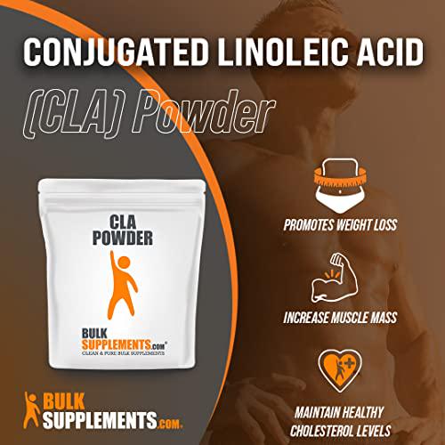 BulkSupplements.com Conjugated Linoleic Acid (CLA) Powder - Dietary Supplement for Weight Loss - Weight Loss Supplement - CLA Supplements - Stomach Fat Burner (1 Kilogram 2.2 lbs)