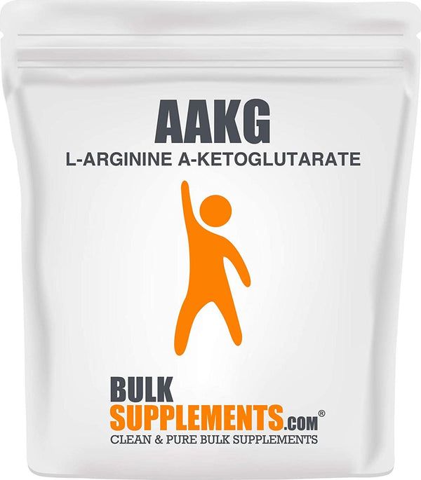 BulkSupplements.com L-Arginine a-Ketoglutarate (AAKG) Powder - Arginine Supplement - Workout Powder - Mass Gainer for Men - AKG Supplement (1 Kilogram - 2.2 lbs)