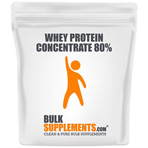 BulkSupplements.com Natural Whey Protein Concentrate Powder - Protein Powder - Keto - Best Protein Powder - Pure - Lean - Clean - Sugar Free Protein Powder - Tasteless - Bulk (250 Grams - 8.8 oz)