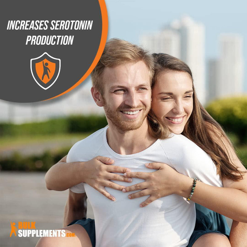 BulkSupplements.com 5-HTP (5-Hydroxytryptophan) Powder - Serotonin Supplement - Mood Boosting Supplement - 5 HTP Powder - Neurotransmitter Support - 5-HTP 200mg Supplement (1 Kilogram - 2.2 lbs)