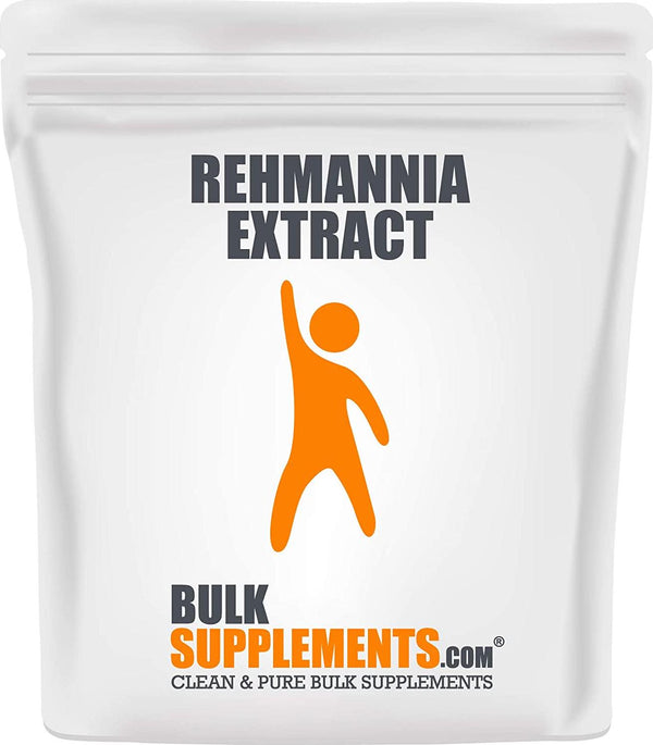 BulkSupplements.com Rehmannia Root Extract Powder - Kidney Support - Anti-Inflammatory Supplements - Herbal Rest - Kidney Supplement - Renal Vitamins - Adrenal Support For Dogs (1 Kilogram - 2.2 lbs)