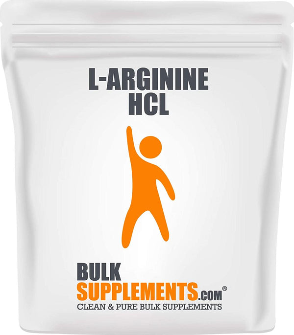 BulkSupplements.com L-Arginine HCl Powder - Amino Acid Powder - Nitric Oxide Supplement - Oxygen Boost - AKG Supplement - Amino Acids Supplement For Men - Nitric Oxide Powder (100 Grams 3.5 oz)