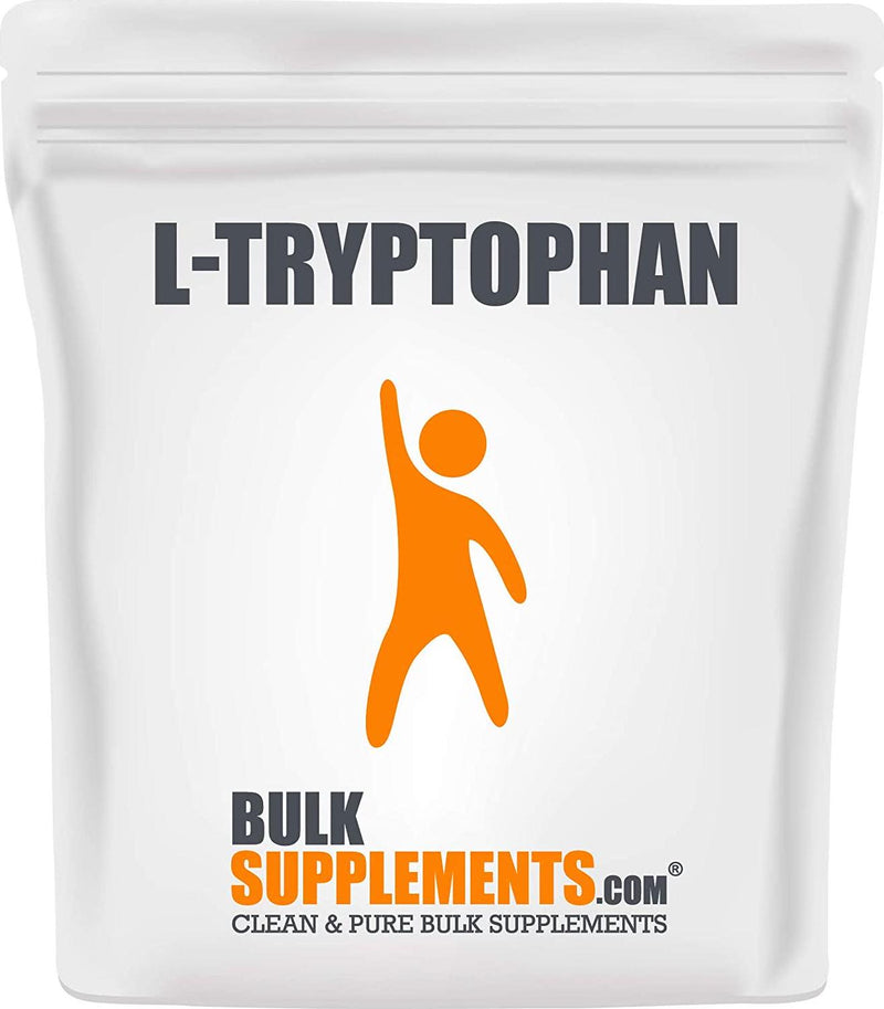 BulkSupplements.com L-Tryptophan Powder - L Tryptophan 500mg - Sleep Supplement - Serotonin Supplement - Sleep Aid Natural - Serotonin Supplements (500 Grams - 1.1 lbs)