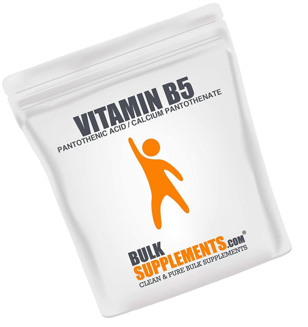BulkSupplements.com Vitamin B5 Powder - Pantothenic Acid 500mg - Skin Vitamins - B5 Vitamins - Acne Supplements - Acne Vitamins - Clear Skin Vitamins (500 Grams - 1.1 lbs)