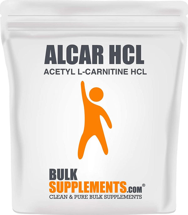 BulkSupplements.com ALCAR HCl Powder (Acetyl L-Carnitine) - Memory Supplement for Brain - Brain Supplements for Memory and Focus - Choline Supplements - Acetyl L Carnitine Powder (1 Kilogram 2.2 lbs)