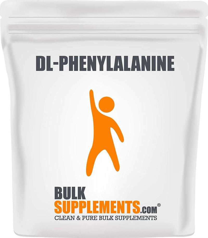 BulkSupplements.com DL-Phenylalanine Powder - DLPA Supplements - Brain Supplements for Memory and Focus - Brain Booster Supplement For Focus, Memory, Clarity, Energy (500 Grams - 1.1 lbs)