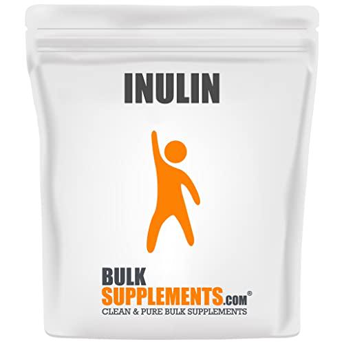BulkSupplements.com Inulin Powder - Fiber Supplement - Fiber Powder Unflavored Supplement - Prebiotic Fiber Powder - Soluble Fiber Powder - Gut Health Supplements (250 Grams - 8.8 oz)
