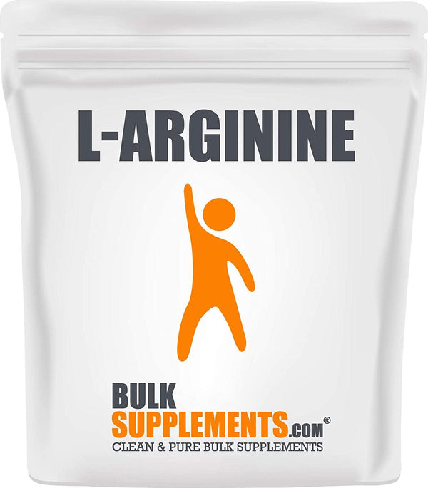 BulkSupplements.com L-Arginine Base - Nitric Oxide Supplement - L Arginine Supplement - Nitric Oxide Powder - L-Arginine Nutritional Supplements - L Arginine Powder (250 Grams - 8.8 oz)