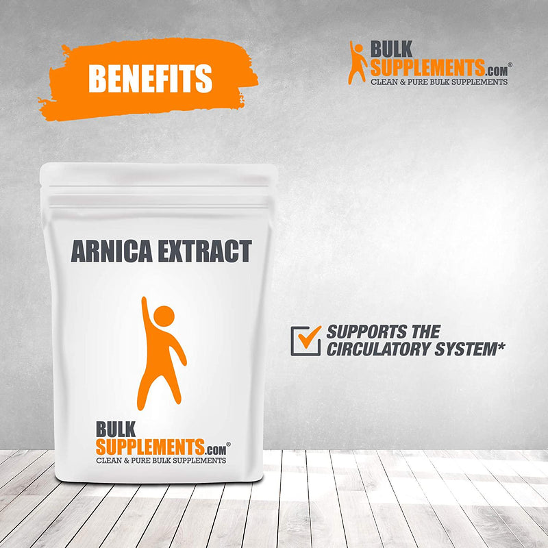 Bulksupplements Arnica Extract Powder (1 Kilogram (2.2 lbs) Powder)