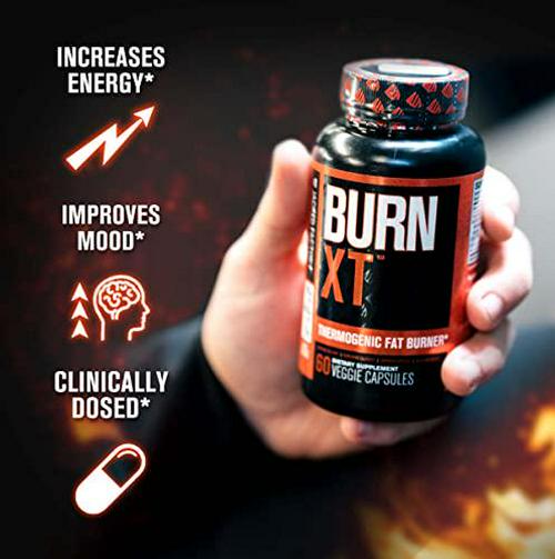 Burn XT Thermogenic Fat Burner and Lean XT Caffeine Free Weight Loss Supplement