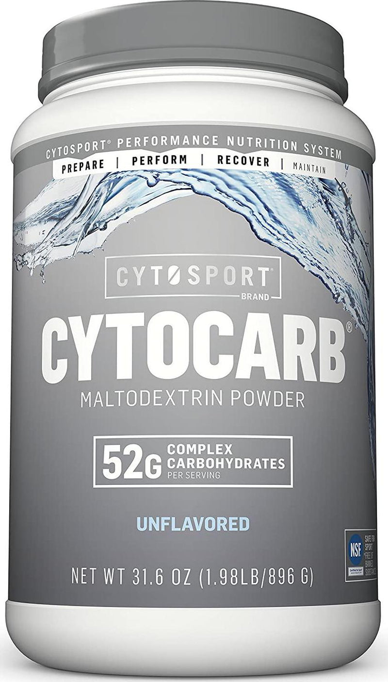 CYTOSPORT CYTOCARB Maltodextrin Powder, Complex Carbohydrates, NSF Certified for Sport, Unflavored, 1.98 lb