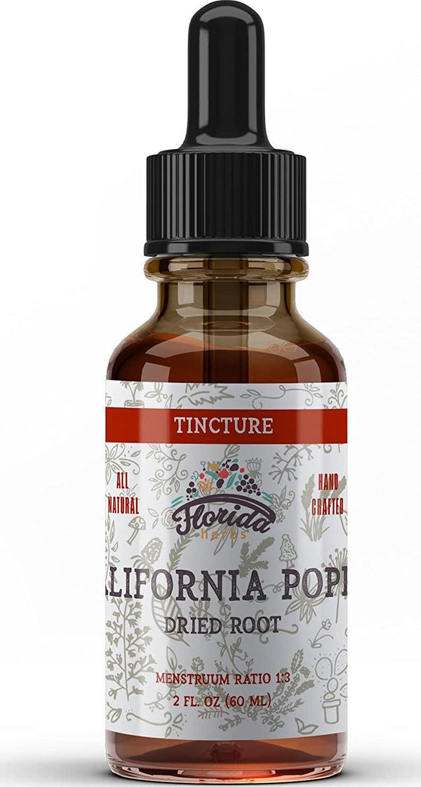 California Poppy Tincture, California Poppy Extract (Eschscholzia californica) California Poppy Drops