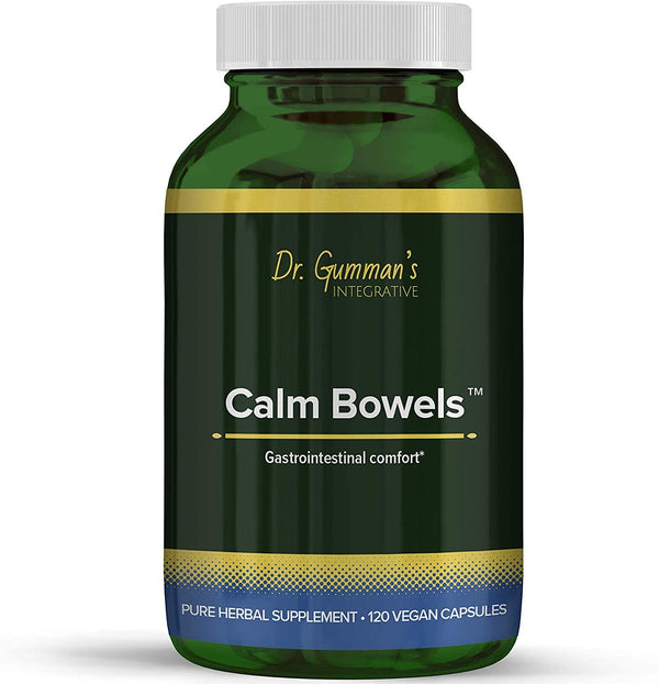 Calm Bowels - Gastrointestinal Comfort Dr Gumman's Integrative Highest Potency Maximum Bioavailable Harmony Nutraceuticals 120 Vegan Capsules