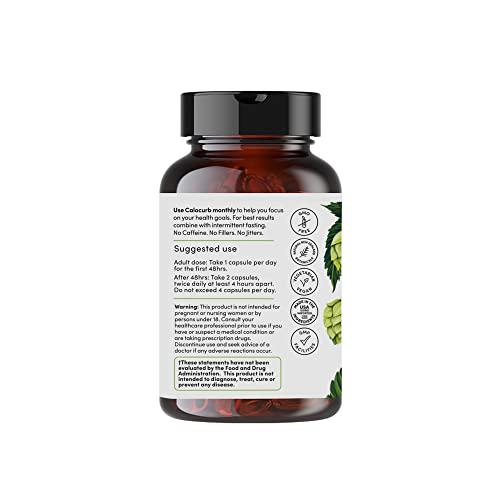 Calocurb | Appetite Suppressant Supplement | Clinically Proven (90 Count, 45 Servings) Plant Based, Keto Friendly | No: Stimulants, Chemicals, or fillers