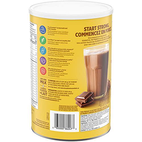 Carnation Breakfast Essentials, Breakfast Drink Mix, Chocolate, 880g/31oz, Imported from Canada}