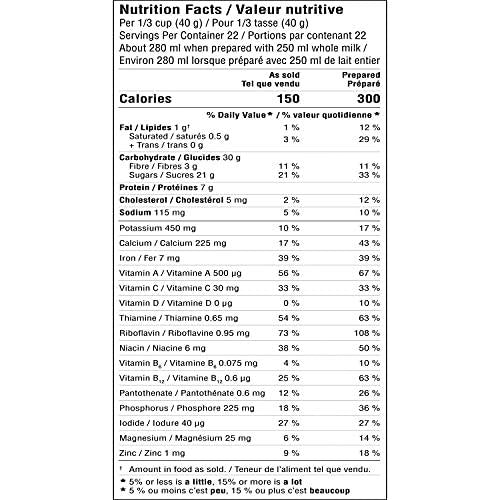 Carnation Breakfast Essentials, Breakfast Drink Mix, Chocolate, 880g/31oz, Imported from Canada}