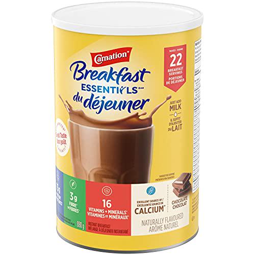 Carnation Breakfast Essentials, Breakfast Drink Mix, Chocolate, 880g/31oz, Imported from Canada}