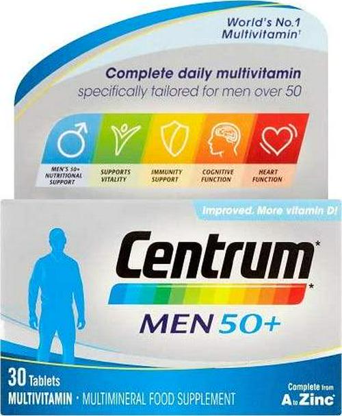 Centrum Men 50+ 30 tablets