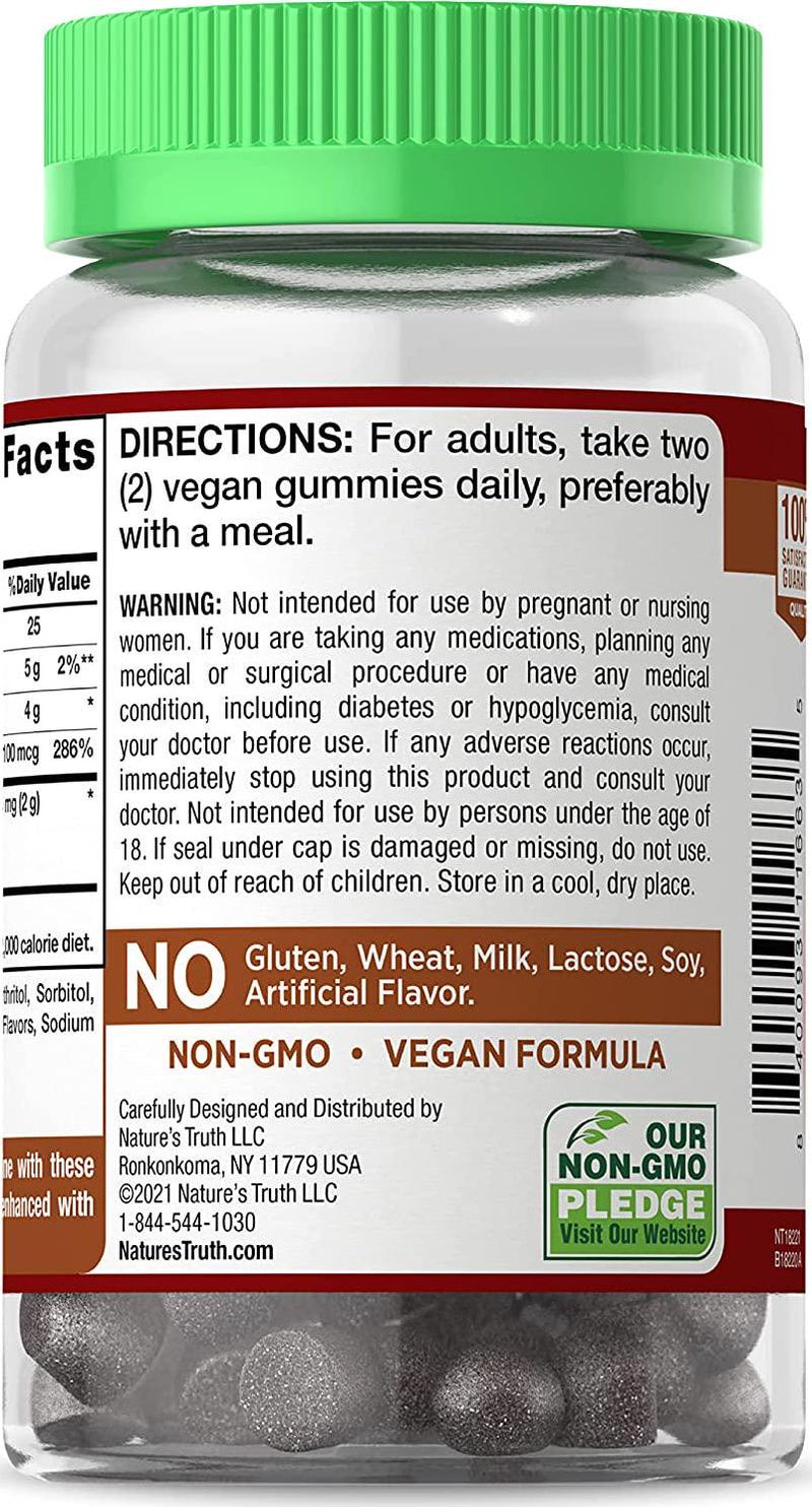 Ceylon Cinnamon Gummies | 2000mg | 60 Count | Vegan, Non-GMO and Gluten Free Supplement | Sugar Free | by Nature&