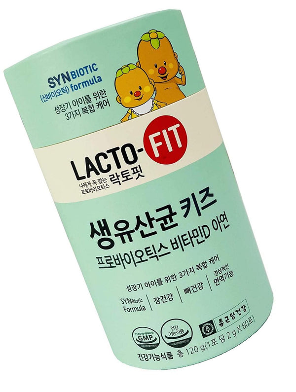 [Chong Kun Dang] LACTO-FIT Probiotics for Kids (Ages 3 to 15 Years Old) - 1 Pack