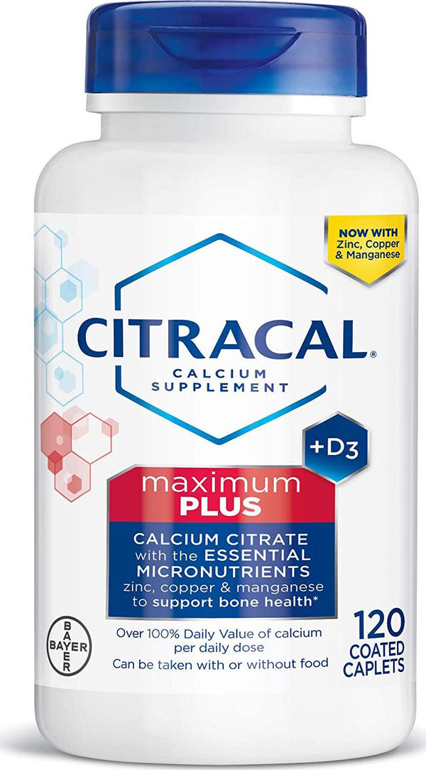 Citracal Maximum Caplets with Vitamin D, 120-Count