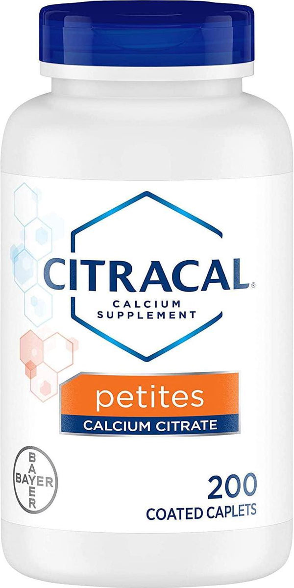 Citracal Petites, Highly Soluble, Easily Digested, 400 mg Calcium, 2 Pack (200 ct) Trace Minerals and Phytoactives