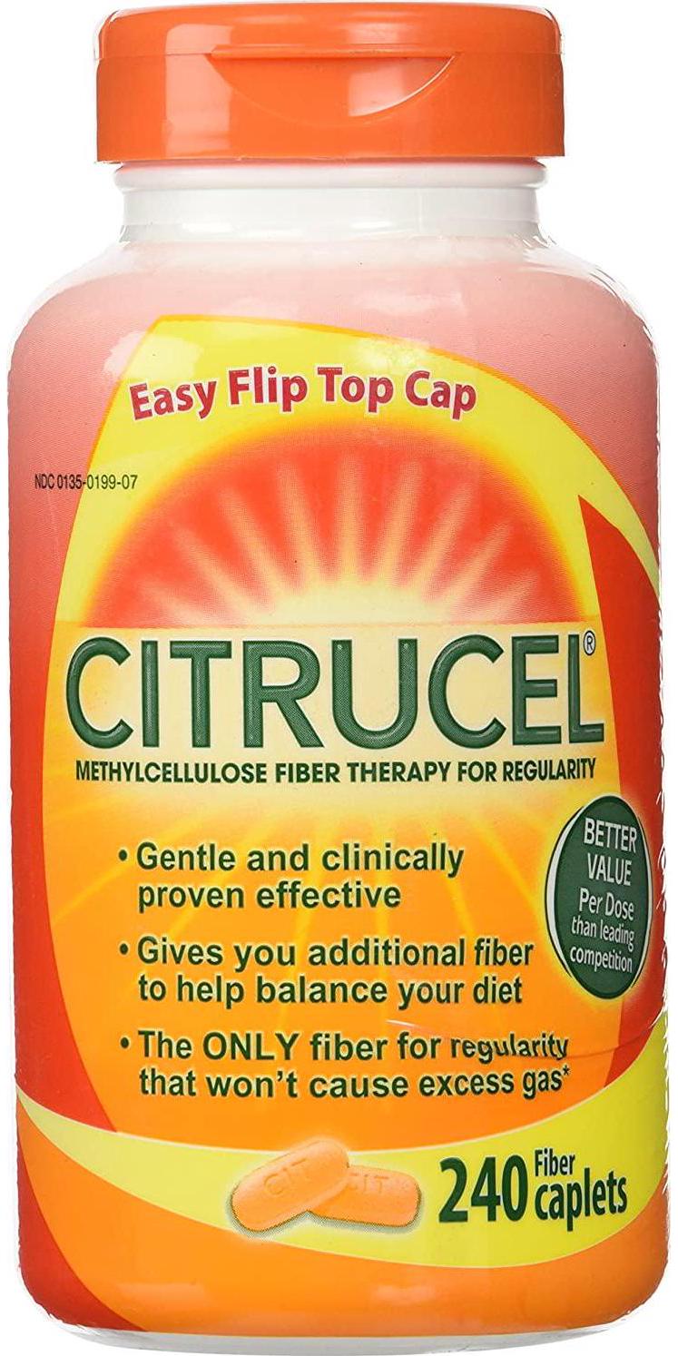 Citrucel Fiber Therapy for Regularity 500 mg - 240 Caplets