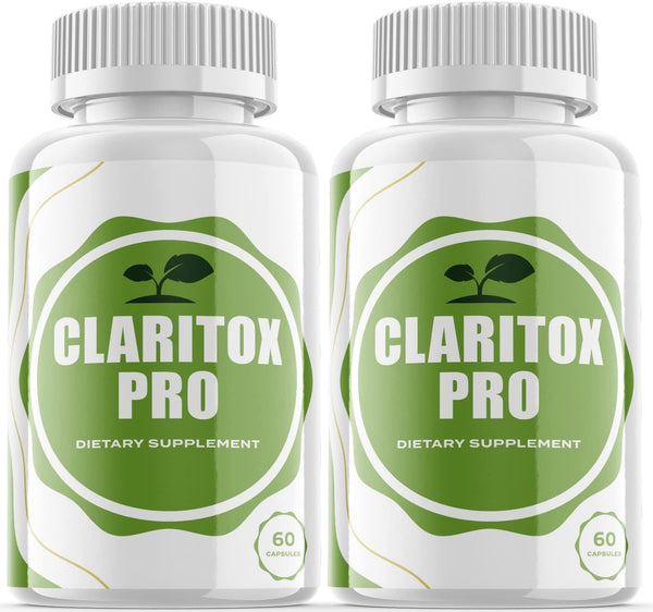 Claritox Pro Vertigo Support Supplement Pills (2 Pack)