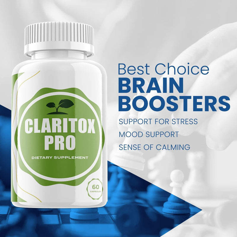 Claritox Pro Vertigo Support Supplement Pills (5 Pack)