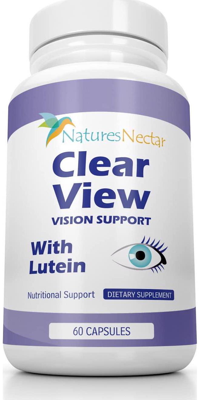 Clear View Vision Supplements - Eye Vitamins with Lutein and Zeaxanthin Plus Zeaxanthin with Lutein 10 mg for Your Eyes Relief with This Lutine Complex Supplement Formula for Macular Health for Adults