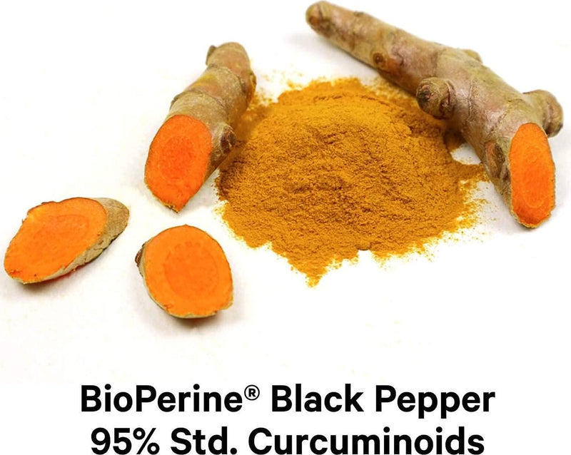 Codeage Forskolin, Pure Forskolin Coleus + Organic Turmeric Root Powder, 95% Curcuminoids + Bioperine Black Pepper for Absorption - 20% Standardized Coleus Forskohlii, Non-GMO, 90 Capsules