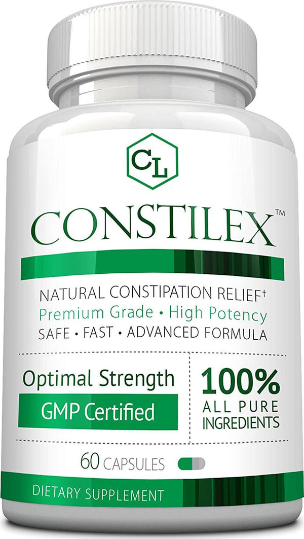 Constilex - Rapid Constipation Relief and Support from Future Episodes - Promotes Healthy Levels of Bacteria and Strengthens Intestinal Flora - 1 Bottle