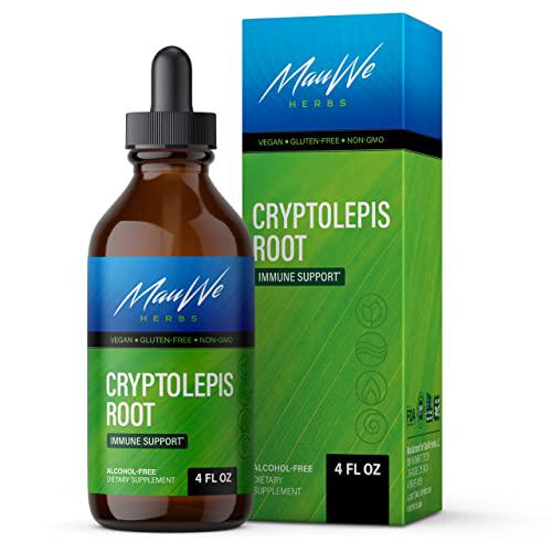 Cryptolepis Tincture Alcohol-Free Liquid Extract, Cryptolepis Root (Cryptolepis Sanguinolenta) (4 FL OZ Prime)