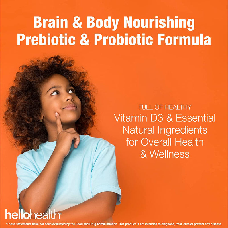 Daily Probiotic for Women, Men + Kids Probiotic –Belly Great Prebiotics and Probiotics for Gut Health, Immune Support, Stress Relief + Vitamin D3, Folate B Vitamins: 15 Strain, Gluten Free -60 Count