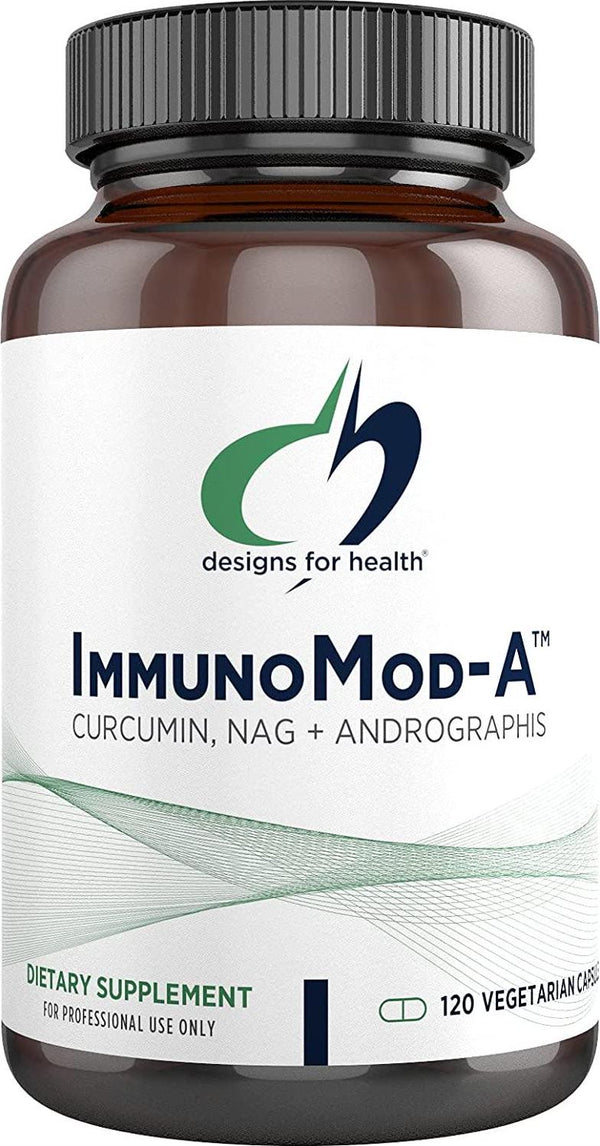 Designs for Health ImmunoMod-A - Immune Support with Curcumin C3 Complex + ParActin + N-Acetyl Glucosamine (120 Capsules)