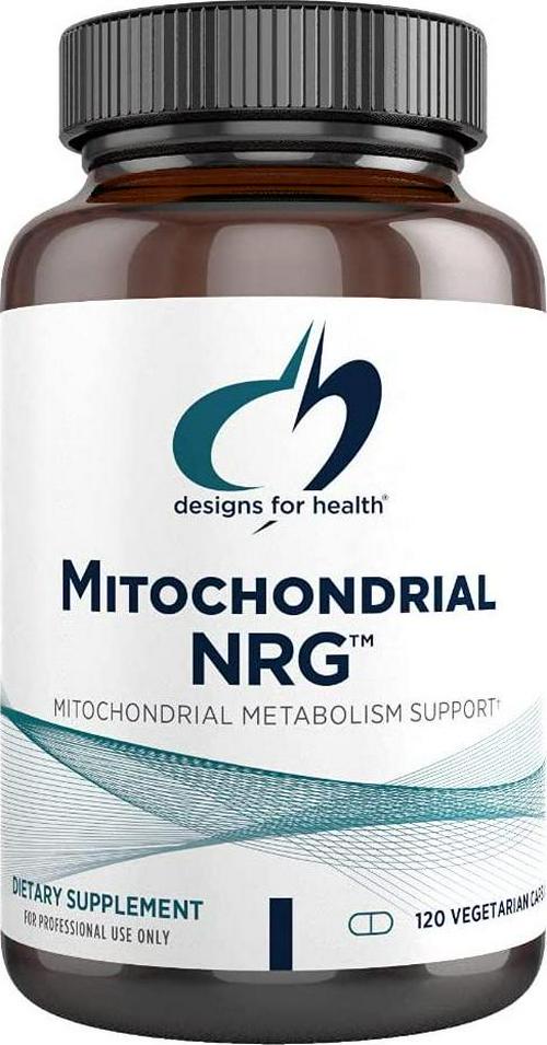 Designs for Health - Mitochondrial NRG with Nutrients, Nutraceuticals and Botanicals, 120 Vegetarian Capsules