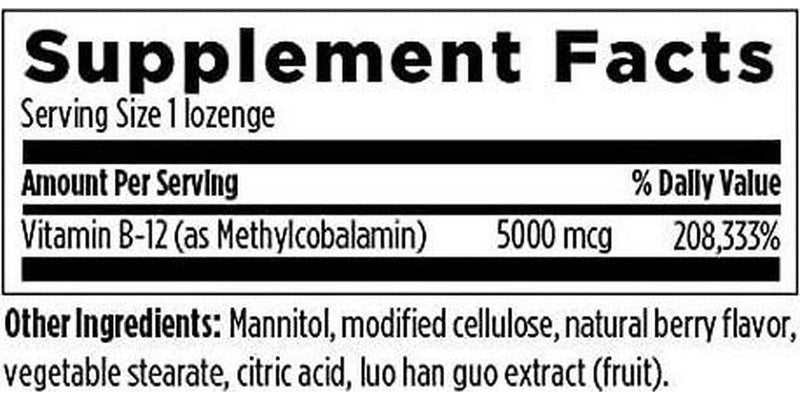 Designs for Health - Vitamin B12 - 60 Lozenges