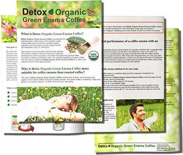 Detox Organic Green Enema Coffee (4.4 Pound Value Pack) - Germany's No.1 for Therapy (Gerson), Weight Loss, Detox and Cleansing