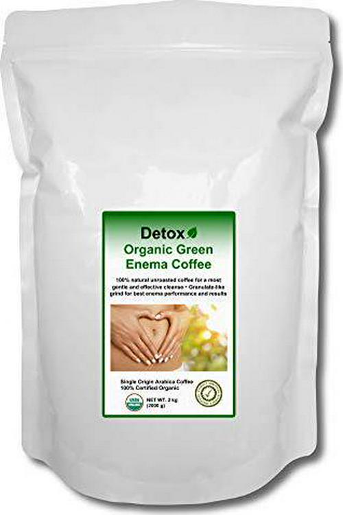 Detox Organic Green Enema Coffee (4.4 Pound Value Pack) - Germany's No.1 for Therapy (Gerson), Weight Loss, Detox and Cleansing