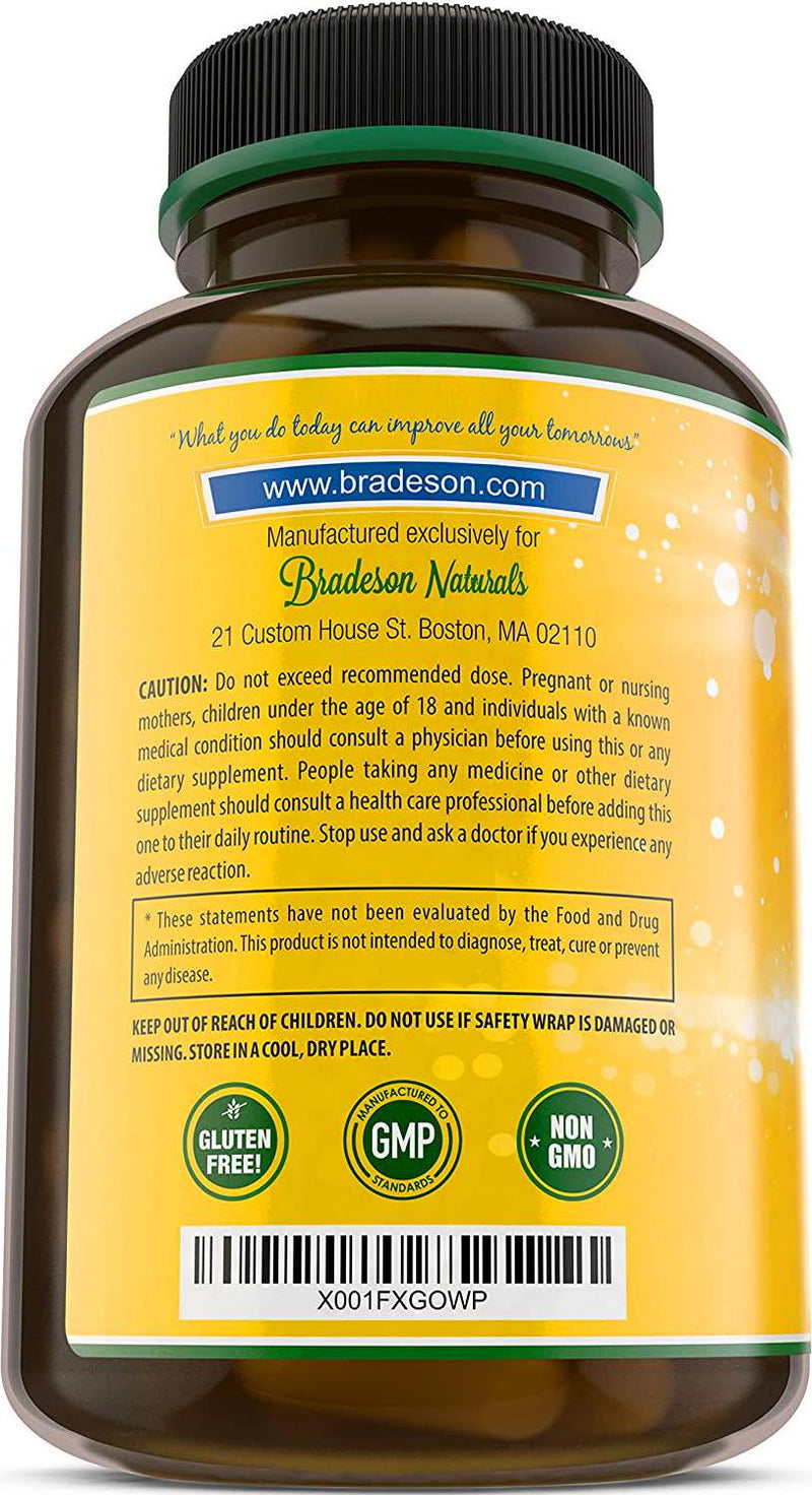 Digestive Enzymes by Bradeson Naturals - Enzymes and Probiotics, Natural Dietary Supplement, 60 Capsules