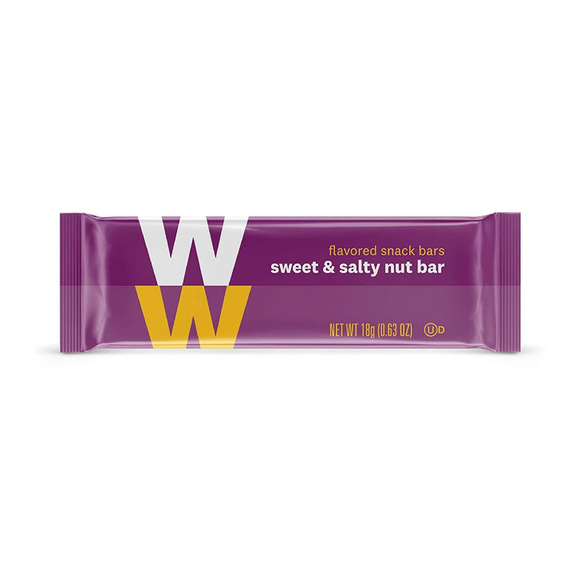 Discontinued: WW Sweet and Salty Nut Mini Bar - High Protein Snack Bar, 2 SmartPoints - 3 Boxes (36 Count Total) - Weight Watchers Reimagined