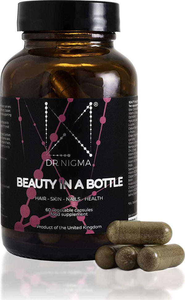 Dr. Nigma, Hair, Skin and Nails, Beauty in A Bottle, 60 Capsule Supplement