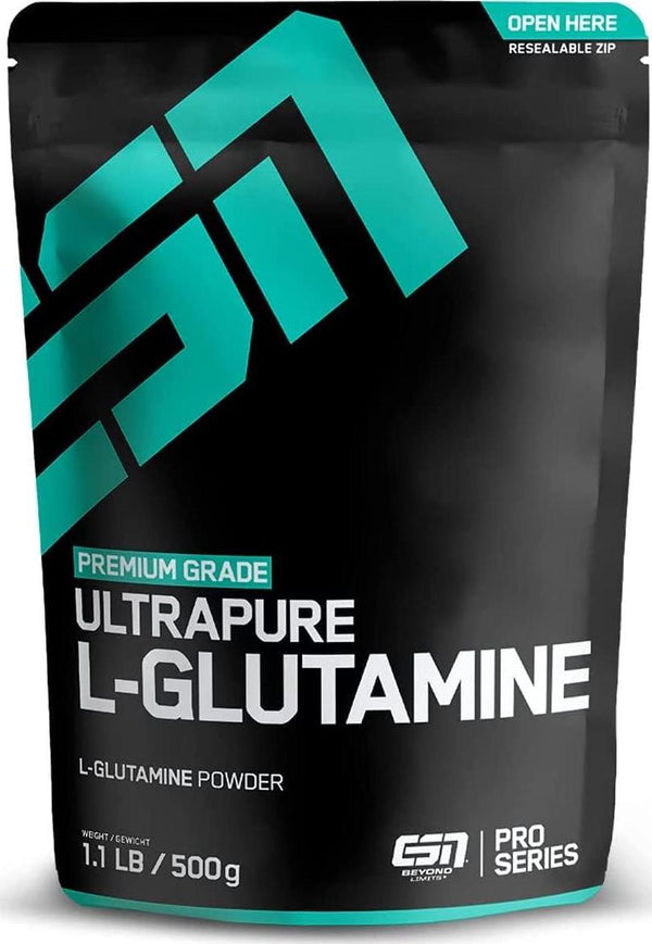 ESN Ultra Pure L-Glutamine Supplement, 500 g, Standard