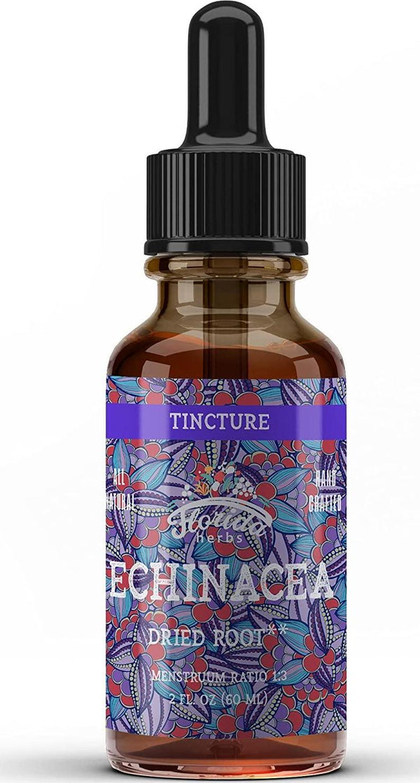 Echinacea Tincture, Organic Echinacea Extract (Echinacea Angustifolia) Echinacea Immune Support Drops, Liquid Echinacea, Echinacea Vitamins 700mg