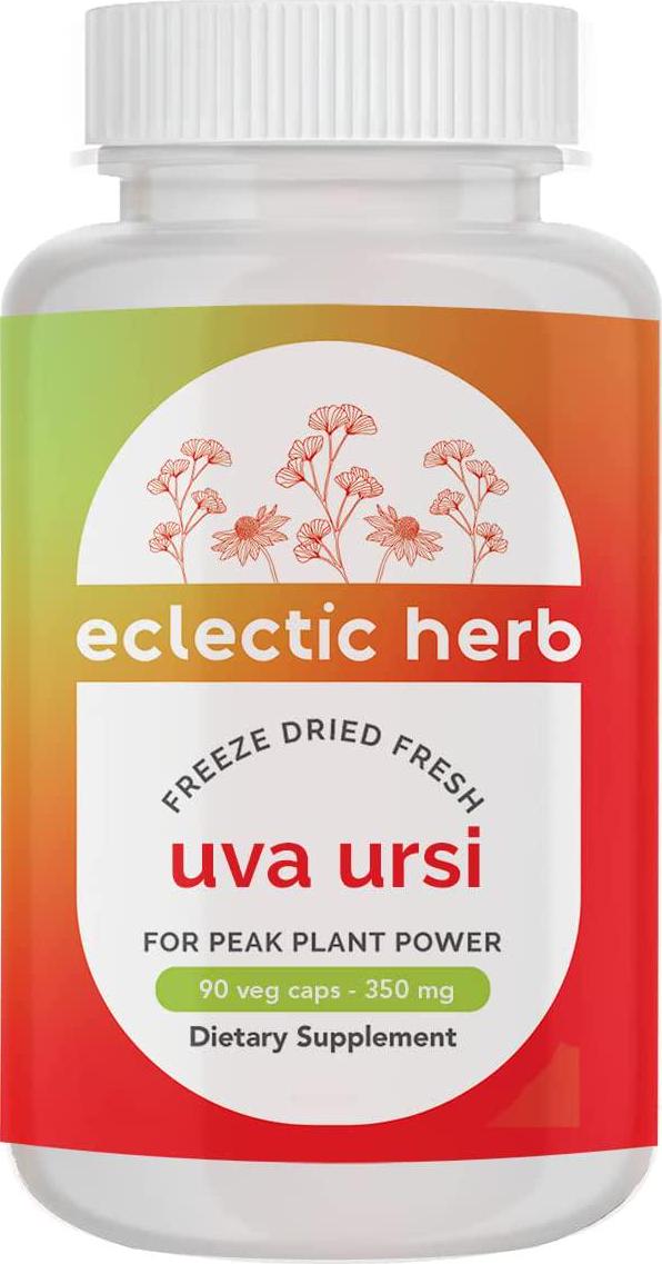 Eclectic Institute Uva Ursi 350 mg 90 Non-GMO Veggie Caps