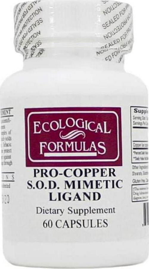 Ecological Formulas - Pro-Copper 4 mg 60 caps