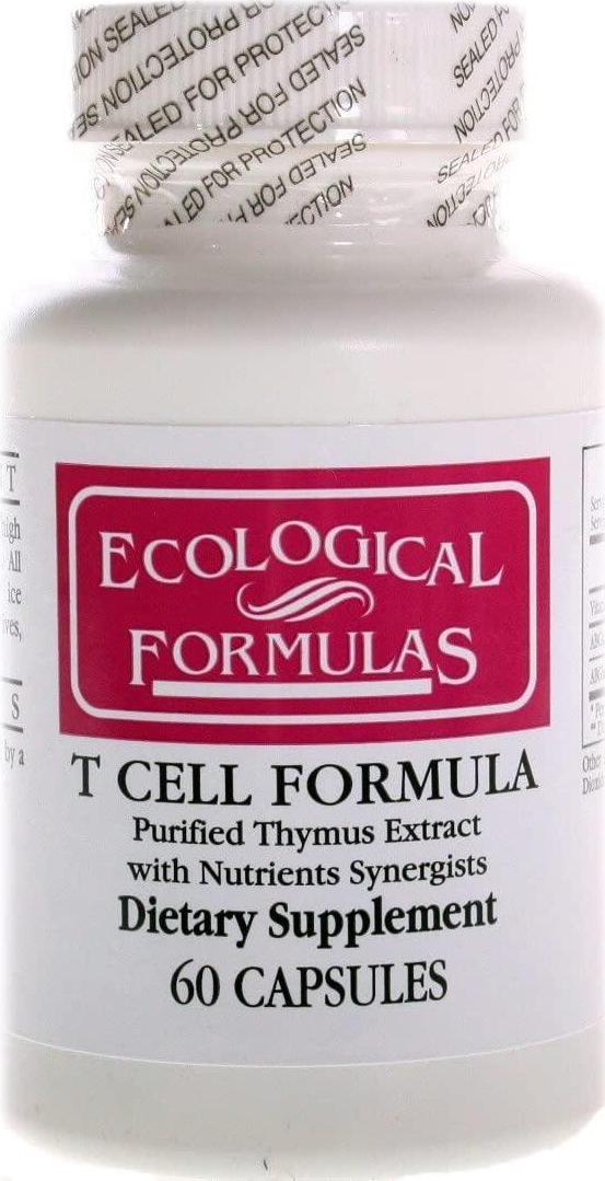Ecological Formulas - T Cell Formula 60 caps [Health and Beauty]