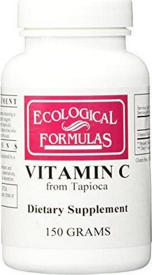 Ecological Formulas - Vitamin C from Tapioca 150 gms [Health and Beauty] by Ecological Formulas