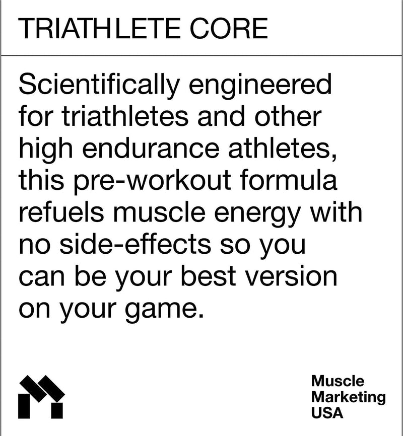 Endurance Performance Enhancer, Triathlete by MMUSA, Builds Speed, Strength and Stamina. Accelerates Recovery, Builds Muscle Strength. Accelerates Glycogen Storage into fatigued Muscles.